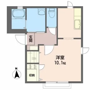クリスタル・パレス【2階】の間取り