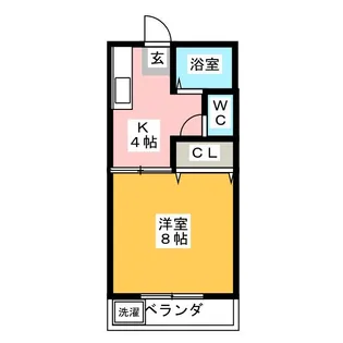エクセル【2階】の間取り