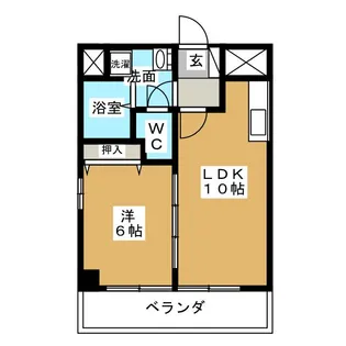 パークビュー栄【7階】の間取り