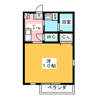 エストシャルマン下島【2階】の間取り