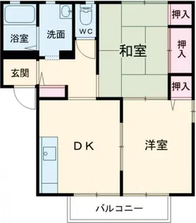 エミネンス・ヴィラB【2階】の間取り