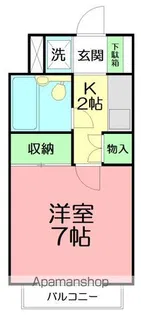 スイートヒル本厚木【1階】の間取り