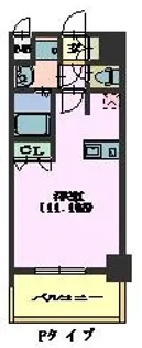 プレサンス THE MOTOYAMA【11階】の間取り