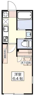 ルネス境南【1階】の間取り