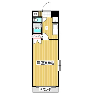 WINDOM賀来【3階】の間取り