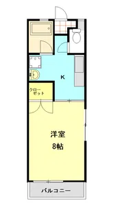 スプラウト【2階】の間取り