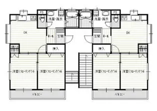 グランヒルひらしま【2階】の間取り
