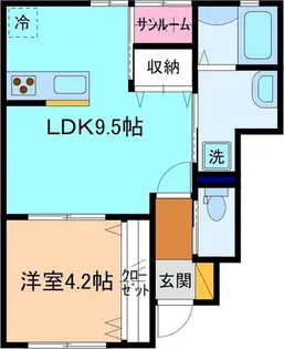 Mi Casita【1階】の間取り