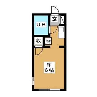 カーサ下北沢【1階】の間取り