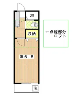 クレスト清水町【2階】の間取り