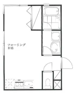 若林3丁目 ペット相談物件【1階】の間取り
