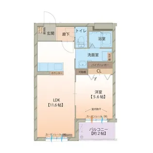 ハートフル ブリーゼ【3階】の間取り