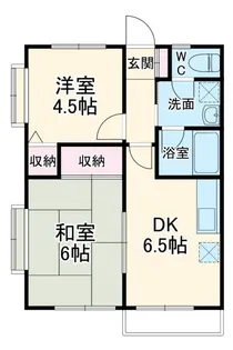 エスポワール幸【2階】の間取り