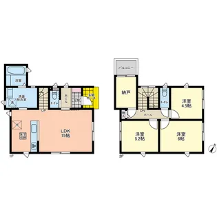 埼玉県さいたま市浦和区常盤3【一戸建】の間取り