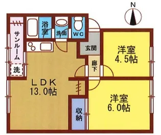La.ストライプ【1階】の間取り