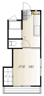 ニューテラス伊勢【2階】の間取り