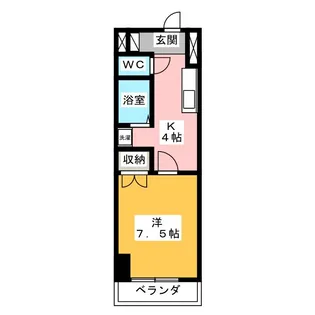 サンヒルズ八事山【4階】の間取り