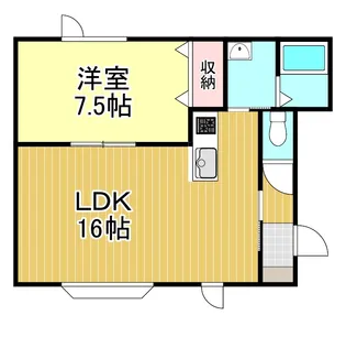Haru(ハル)【2階】の間取り