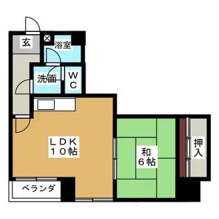 マンションすがや【3階】の間取り