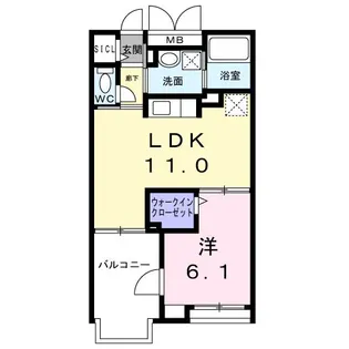 グレース【3階】の間取り
