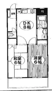 エピナール【1階】の間取り