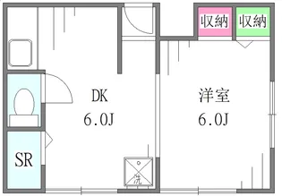 吉永荘【2階】の間取り