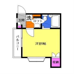 ソユーズ【2階】の間取り