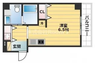 セレブコート安堂寺【4階】の間取り