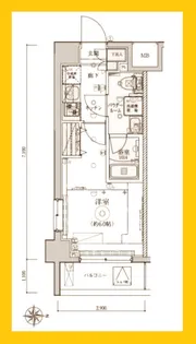 神奈川県横浜市南区東蒔田町【マンション】の間取り