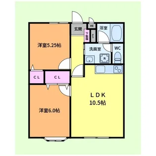 神奈川県横浜市磯子区森6【アパート】の間取り