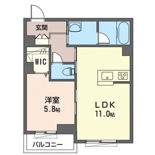 casa Gravio(カサ グラヴィオ)【2階】の間取り