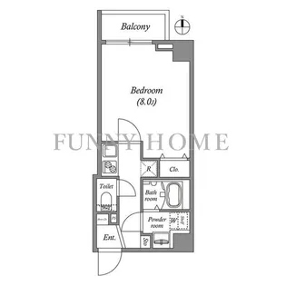 ルネサンスコート世田谷区役所前【5階】の間取り