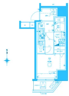 神奈川県川崎市中原区小杉町1【マンション】の間取り