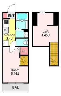 Dimora安行領根岸【2階】の間取り