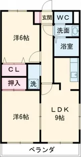 ガーデンハイツ大和田【3階】の間取り