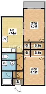 Meilleur・Y【2階】の間取り