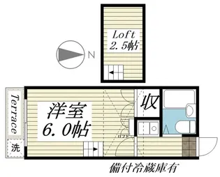 神奈川県相模原市緑区西橋本2【アパート】の間取り