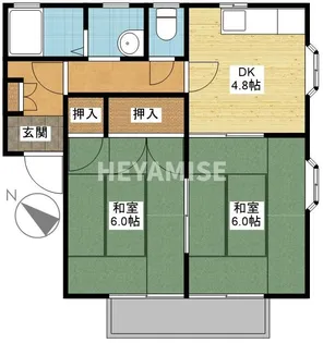 It’s FACE【2階】の間取り