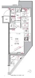 クレイシア川口【12階】の間取り