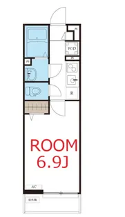 神奈川県横浜市南区中里1【マンション】の間取り