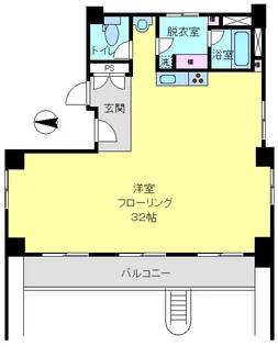 コートハウス秋葉原【8階】の間取り