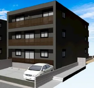 ウィスティリアWest【3階】の外観