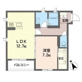 ルチル・II【1階】の間取り