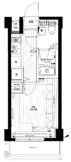 ブライズ西巣鴨【4階】の間取り