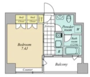 OZIO大手町【1階】の間取り
