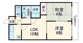 第一イーストプラザ【3階】の間取り