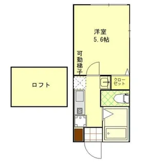 リシェス生田【2階】の間取り