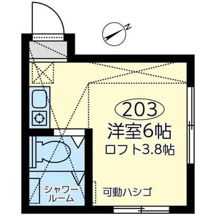 パルメイラ【2階】の間取り
