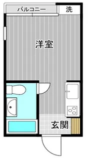 ビッグバーンズマンション高殿【3階】の間取り