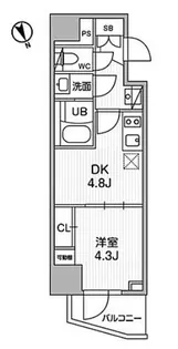 東京都文京区関口1【マンション】の間取り